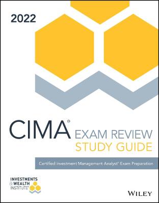 Book cover for Wiley CIMA 2022 Study Guide