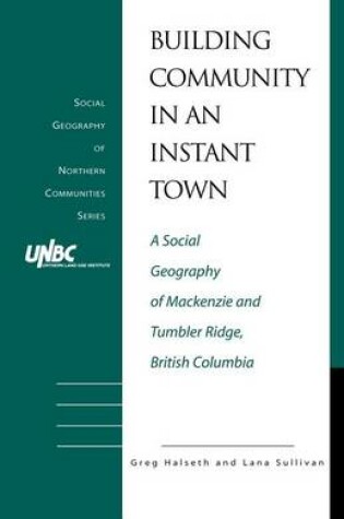 Cover of Building Community in an Instant Town