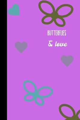 Book cover for BUTTERFLIES & love