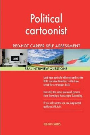 Cover of Political Cartoonist Red-Hot Career Guide; 1184 Real Interview Questions