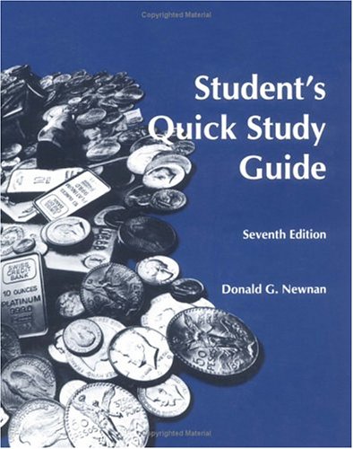 Book cover for Student's Quick Study Guide for Engineering Economic Analysis