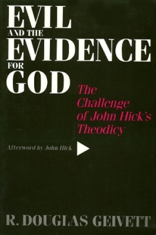 Cover of Evil & the Evidence For God