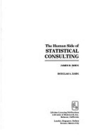 Cover of Human Side of Stat Consult Roy Use