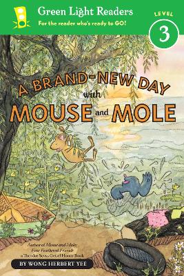 Book cover for Brand-New Day With Mouse and Mole: Green Light Readers Level 3