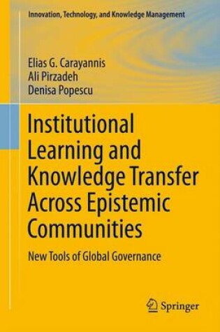 Cover of Institutional Learning and Knowledge Transfer Across Epistemic Communities