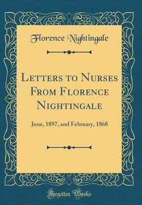 Book cover for Letters to Nurses from Florence Nightingale