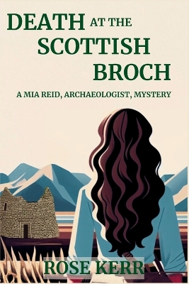 Book cover for Death at the Scottish Broch