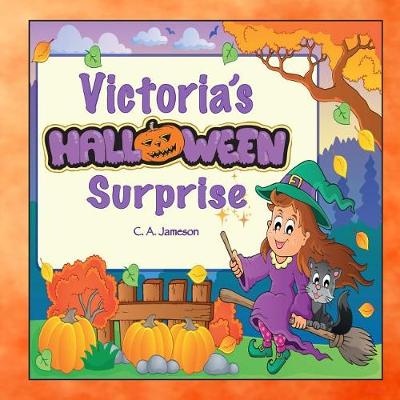 Book cover for Victoria's Halloween Surprise (Personalized Books for Children)