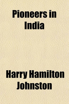 Book cover for Pioneers in India