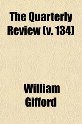 Book cover for The Quarterly Review (Volume 134)