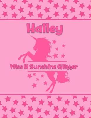 Book cover for Hailey Miss H Sunshine Glitter