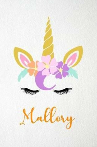 Cover of Mallory A5 Lined Notebook 110 Pages