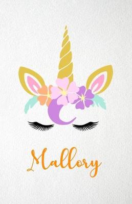 Book cover for Mallory A5 Lined Notebook 110 Pages