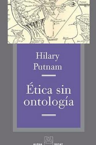 Cover of Etica Sin Ontologia