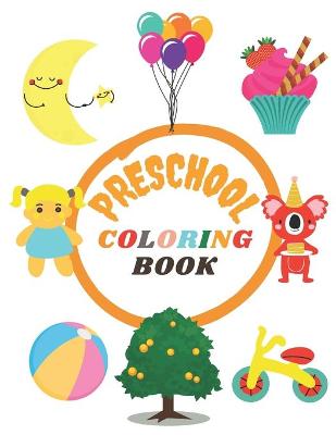 Book cover for Preschool Coloring Book