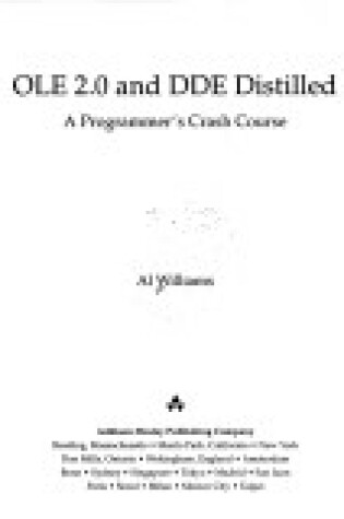 Cover of OLE/DDE Distilled