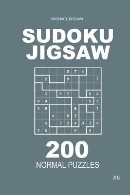 Book cover for Sudoku Jigsaw - 200 Normal Puzzles 9x9 (Volume 6)