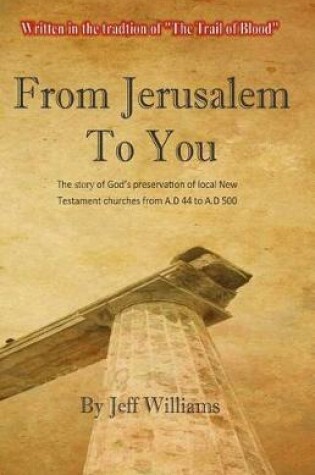 Cover of From Jerusalem To You