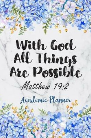 Cover of With God All Things Are Possible Matthew 19