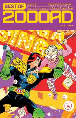 Cover of Best of 2000 AD Volume 5: The Essential Gateway to the Galaxy's Greatest Comic
