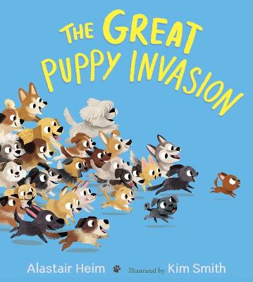 Book cover for Great Puppy Invasion (Padded Board Book)