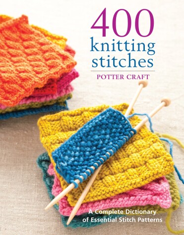 Book cover for 400 Knitting Stitches