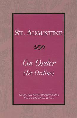 Book cover for On Order (De Ordine)
