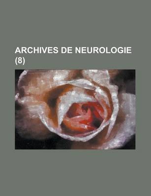 Book cover for Archives de Neurologie (8)