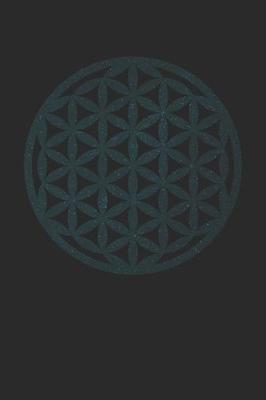 Book cover for sacred geometry flower of life galaxy