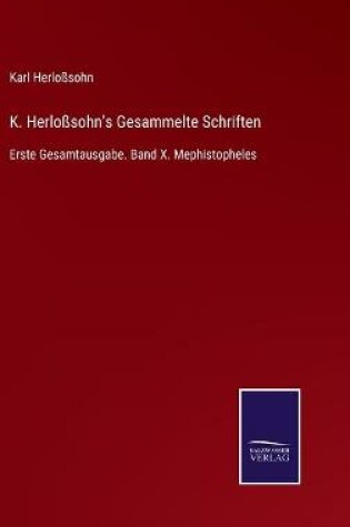 Cover of K. Herloßsohn's Gesammelte Schriften