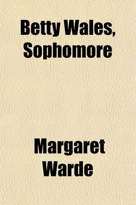 Book cover for Betty Wales, Sophomore