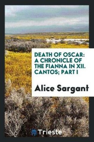 Cover of Death of Oscar