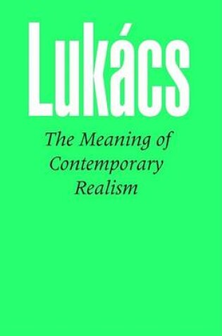 Cover of Meaning of Contemporary Realism