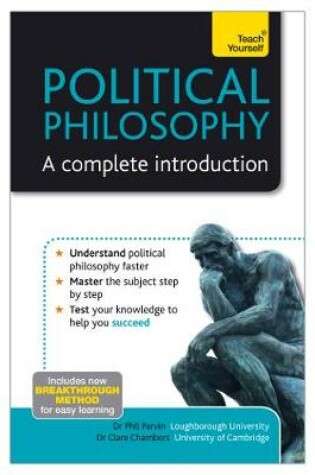 Cover of Political Philosophy: A Complete Introduction: Teach Yourself