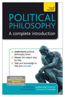 Cover of Political Philosophy: A Complete Introduction: Teach Yourself