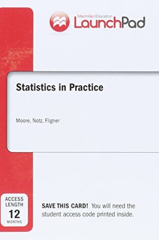 Cover of Launchpad for Moore's Statistics in Practice (2-Term Access)