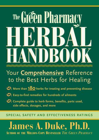 Book cover for The Green Pharmacy Herbal Handbook