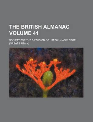 Book cover for The British Almanac Volume 41