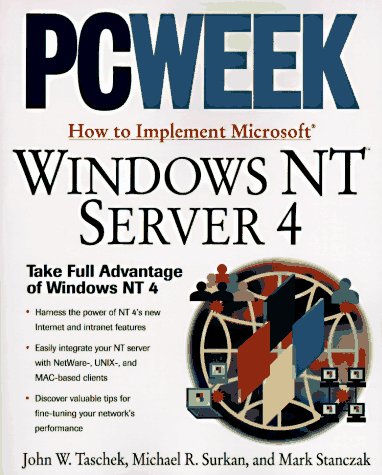 Book cover for "Personal Computer Week" How to Implement Microsoft Windows NT Server 4.0