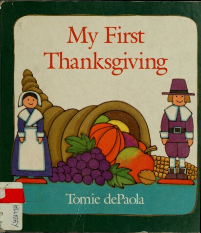 Book cover for My First Thanksgiving