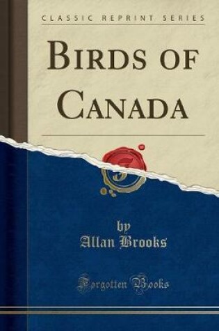 Cover of Birds of Canada (Classic Reprint)