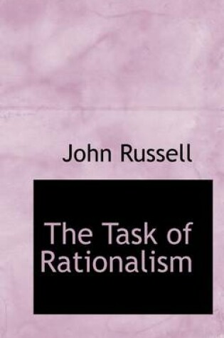 Cover of The Task of Rationalism