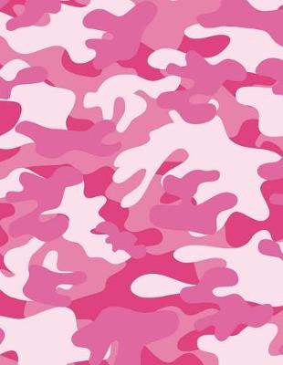 Book cover for Camouflage Pink Notebook - Blank