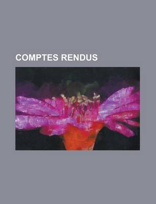 Book cover for Comptes Rendus