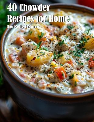 Book cover for 40 Chowder Recipes for Home