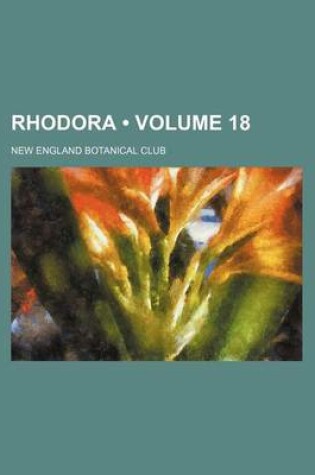 Cover of Rhodora (Volume 18)