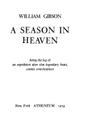 Book cover for A Season in Heaven