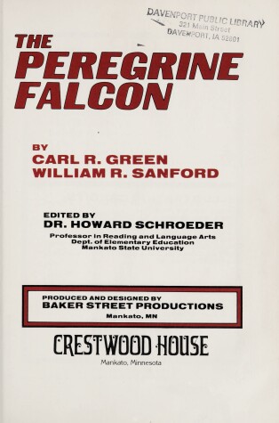 Book cover for The Peregrine Falcon