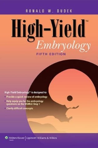 Cover of High-Yield Embryology