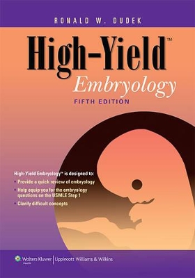 Cover of High-Yield Embryology